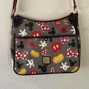 Disney Mickey and Minnie print Dooney and Bourke crossbody